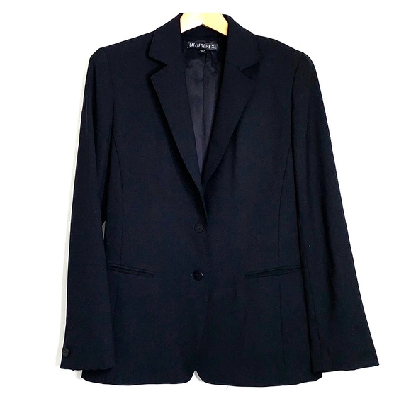 Lafayette 148 New York Jackets & Blazers - LAFAYETTE 148 NY • Black 2 Button Blazer Jacket 10